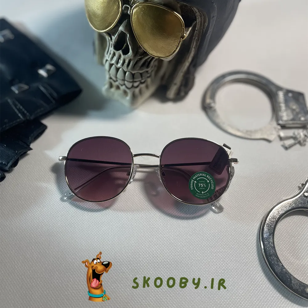 عینک پلیسی آلبالویی کد 10028
